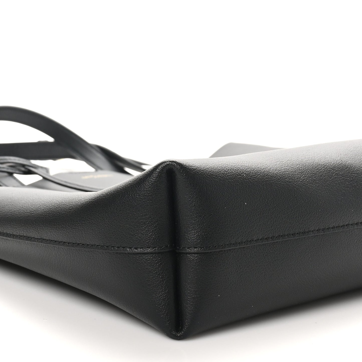 Calfskin Toy Shopping Tote Black