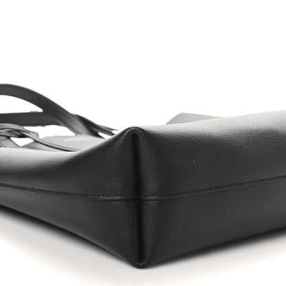 Saint Laurent Calfskin Toy Shopping Tote Black 9 of 10