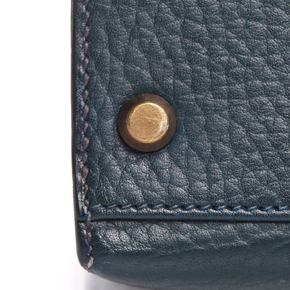 Hermes Fjord Sellier Kelly 32 Bleu Marine 36 of 41