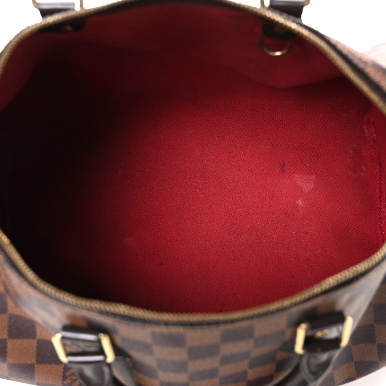 Louis Vuitton Damier Ebene Speedy Bandouliere 35 5 of 10