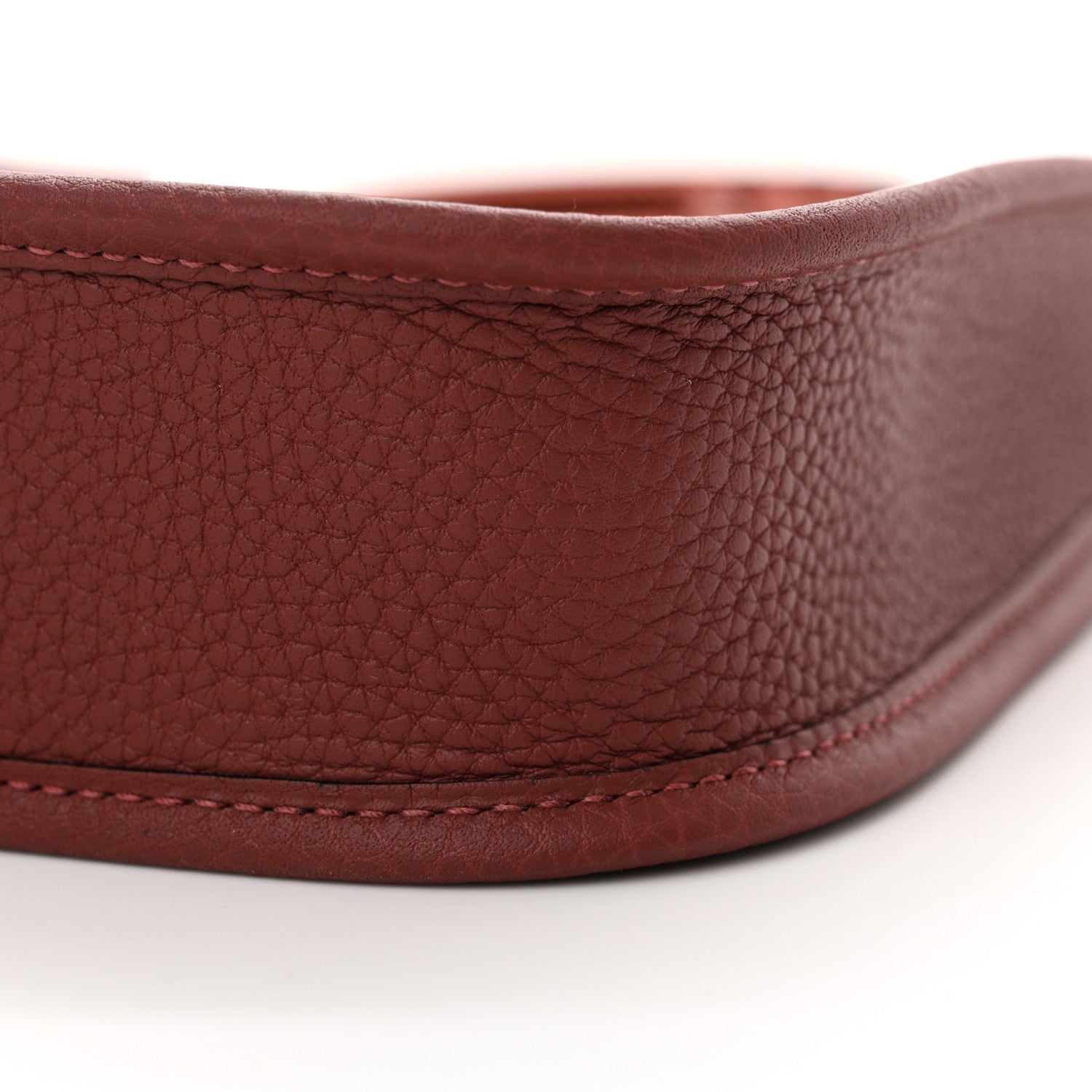 Hermes Taurillon Clemence Amazone Evelyne TPM Rouge H 10 of 10