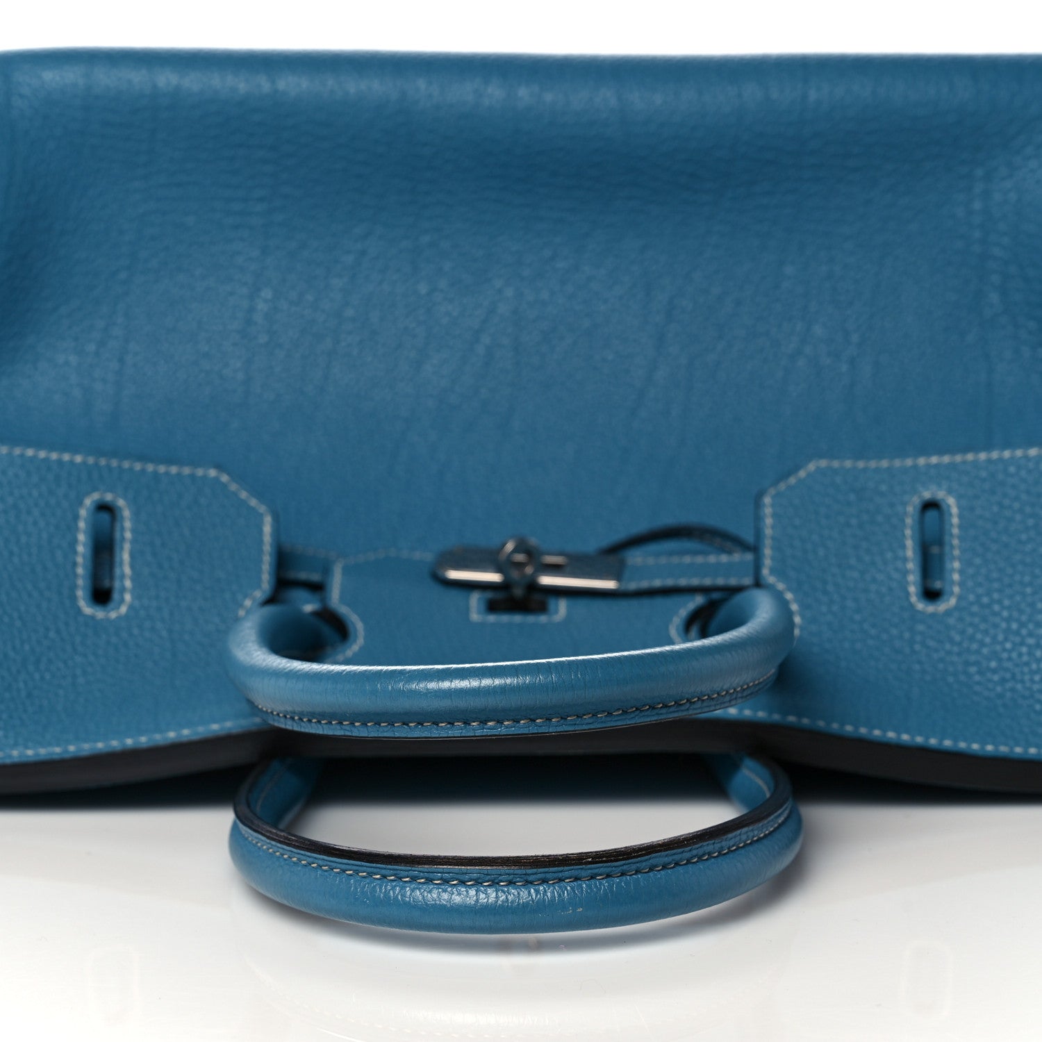 Hermes Togo Birkin 35 Blue Jean 11 of 37