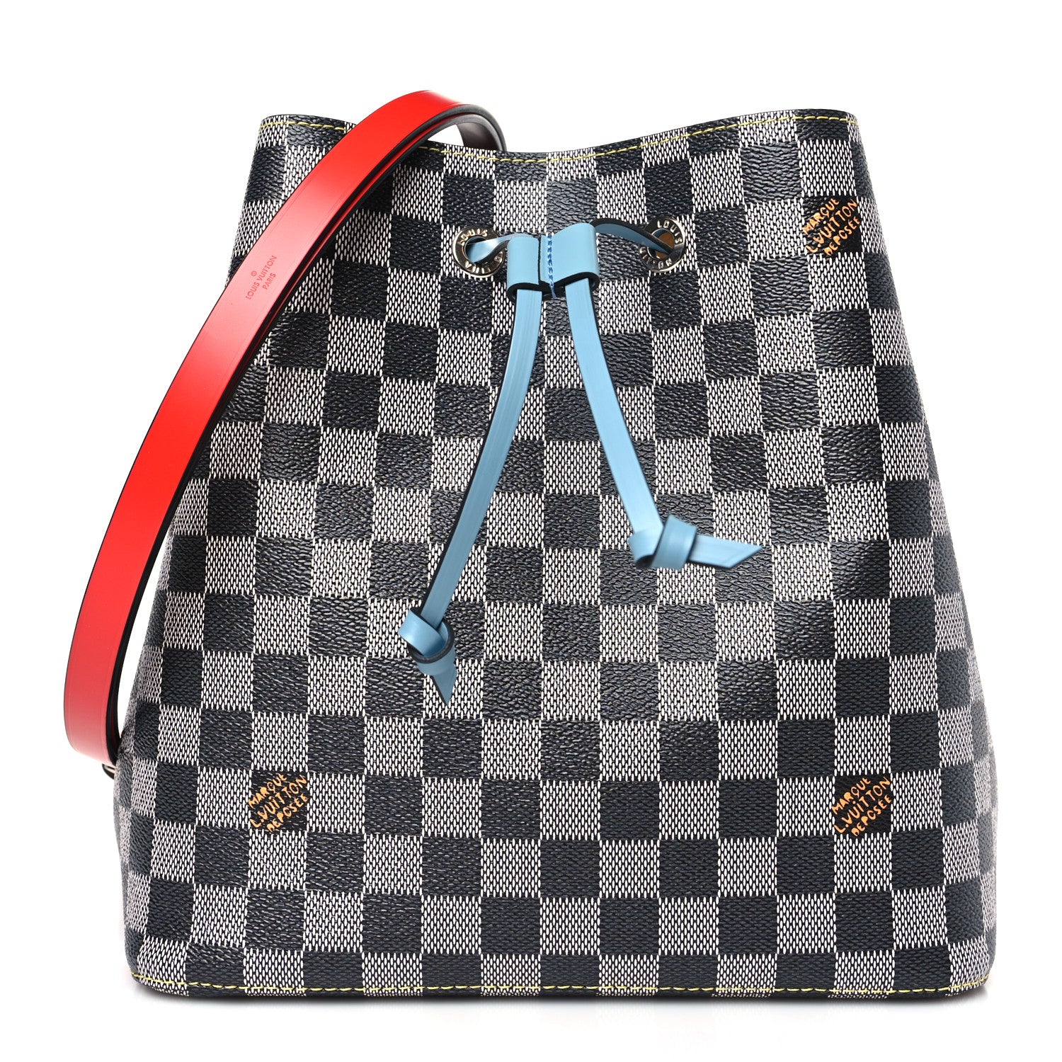 Louis Vuitton Damier Neonoe Black White 1 of 7