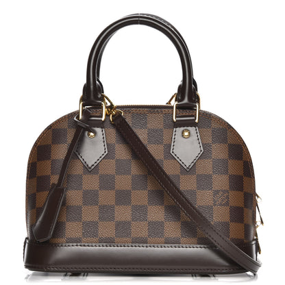 Louis Vuitton Damier Ebene Alma BB 1 of 8