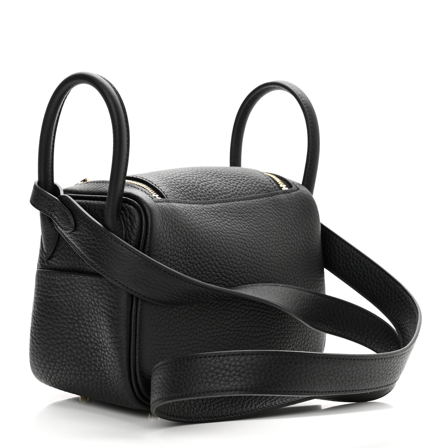Taurillon Clemence Mini Lindy 20 Black