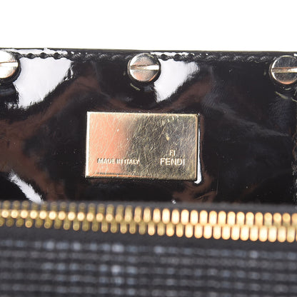 Fendi Canvas Mia Tote Black 11 of 27