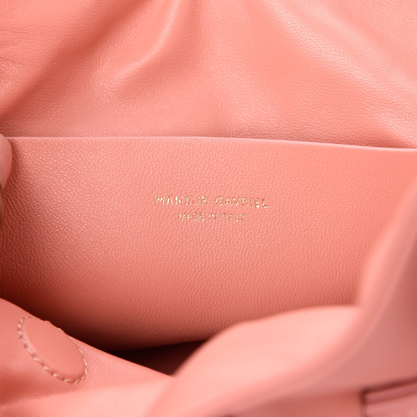 Lambskin Protea Bag Coral