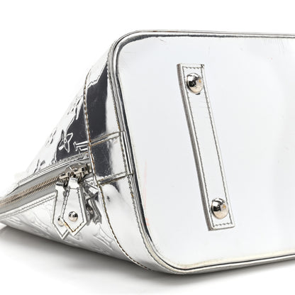 Louis Vuitton Monogram Miroir Alma MM Silver 8 of 20