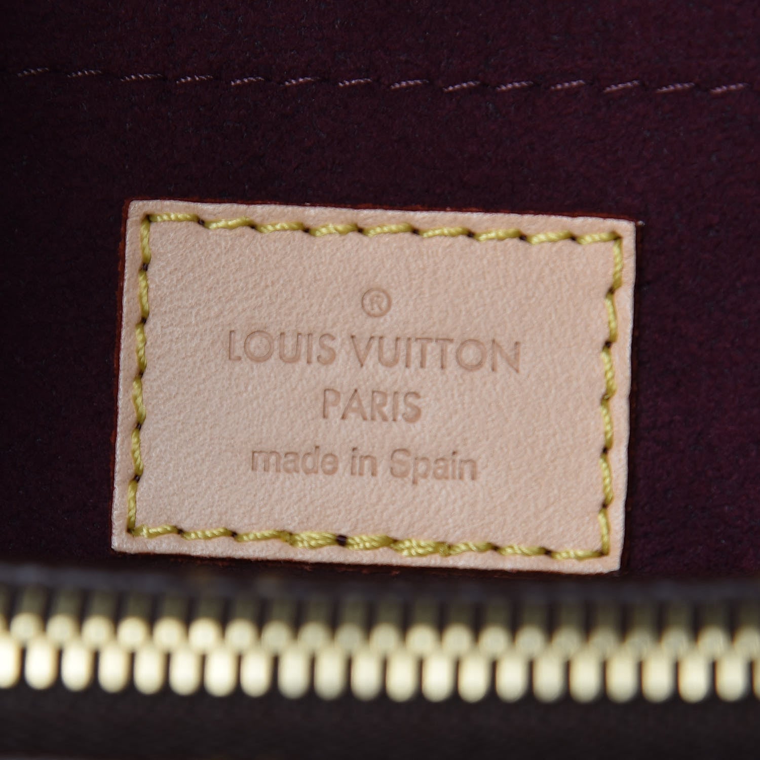 Louis Vuitton Monogram Montaigne MM 6 of 9