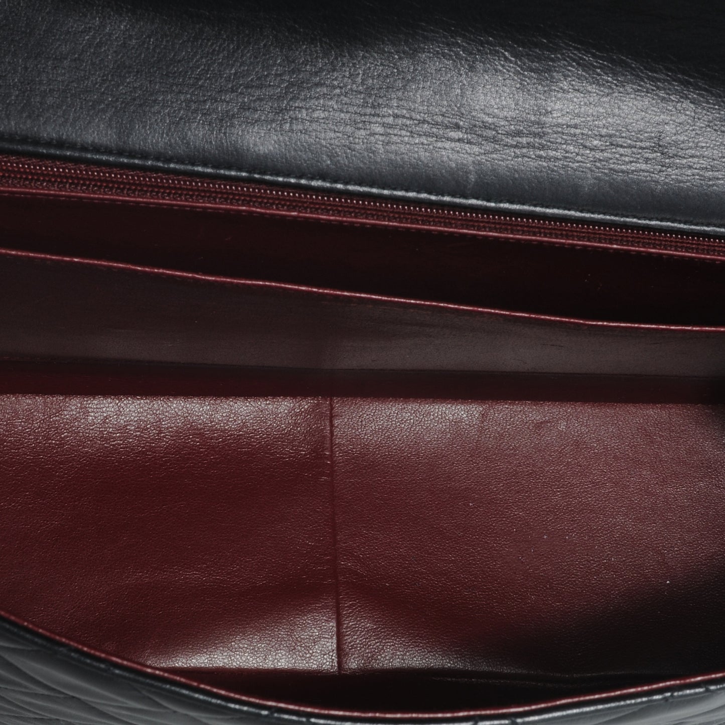 Lambskin XL Jumbo Flap Black