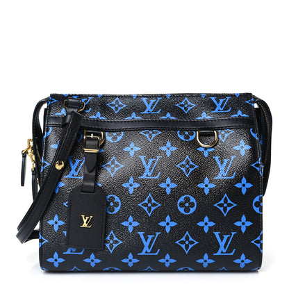 Louis Vuitton Colored Monogram Speedy Amazon PM Blue Black 1 of 8