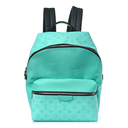 Louis Vuitton Taiga Monogram Discovery Backpack PM Miami Green 1 of 8