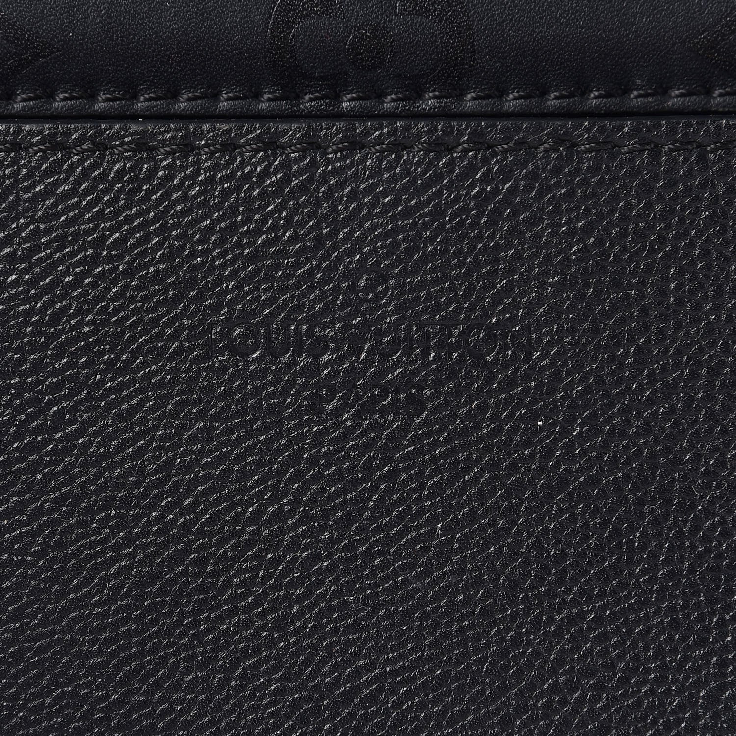 Louis Vuitton Calfskin Monogram Very One Handle Black 8 of 22
