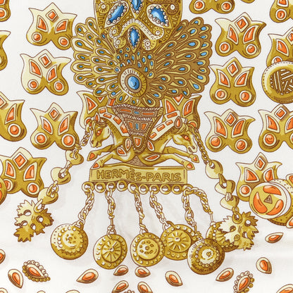 Hermes Silk Tresors Retrouves Scarf 90 2 of 6