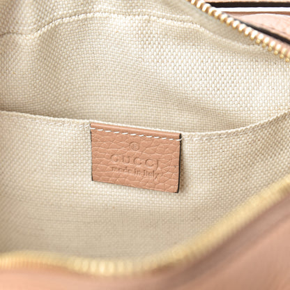 Gucci Pebbled Calfskin Small Soho Disco Bag Rose Beige 6 of 9