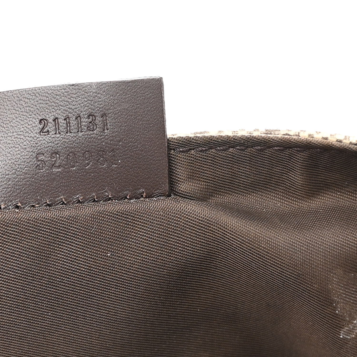 Gucci GG Plus Monogram Messenger Diaper Bag Dark Brown 8 of 13