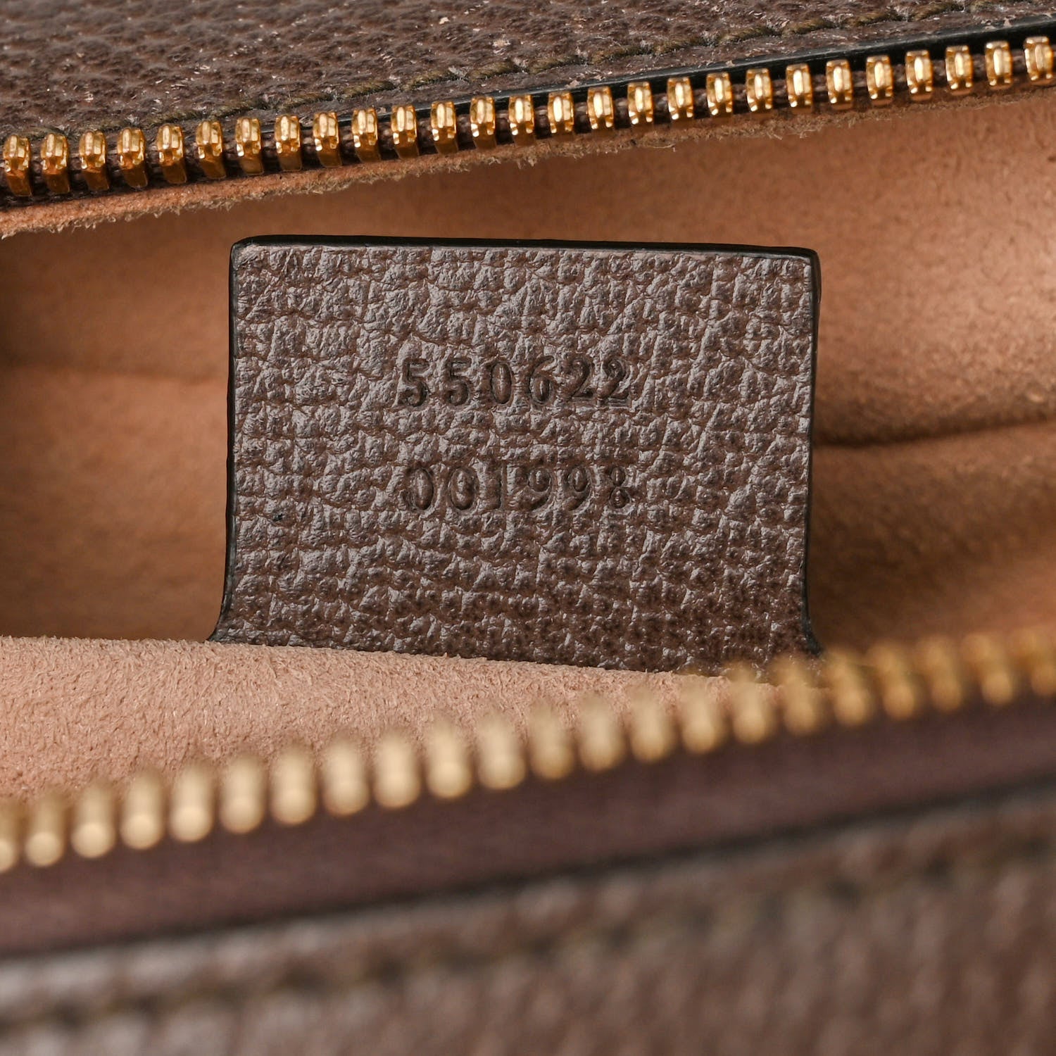 Gucci GG Supreme Monogram Web Small Ophidia Top Handle Shoulder Bag Brown 7 of 11