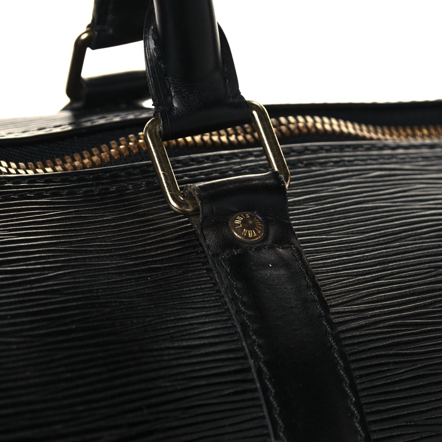 Louis Vuitton Epi Keepall 55 Black 19 of 20