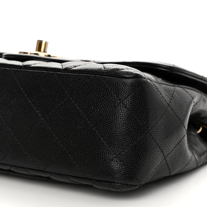 Chanel Caviar Quilted Mini Rectangular Flap Black 10 of 12