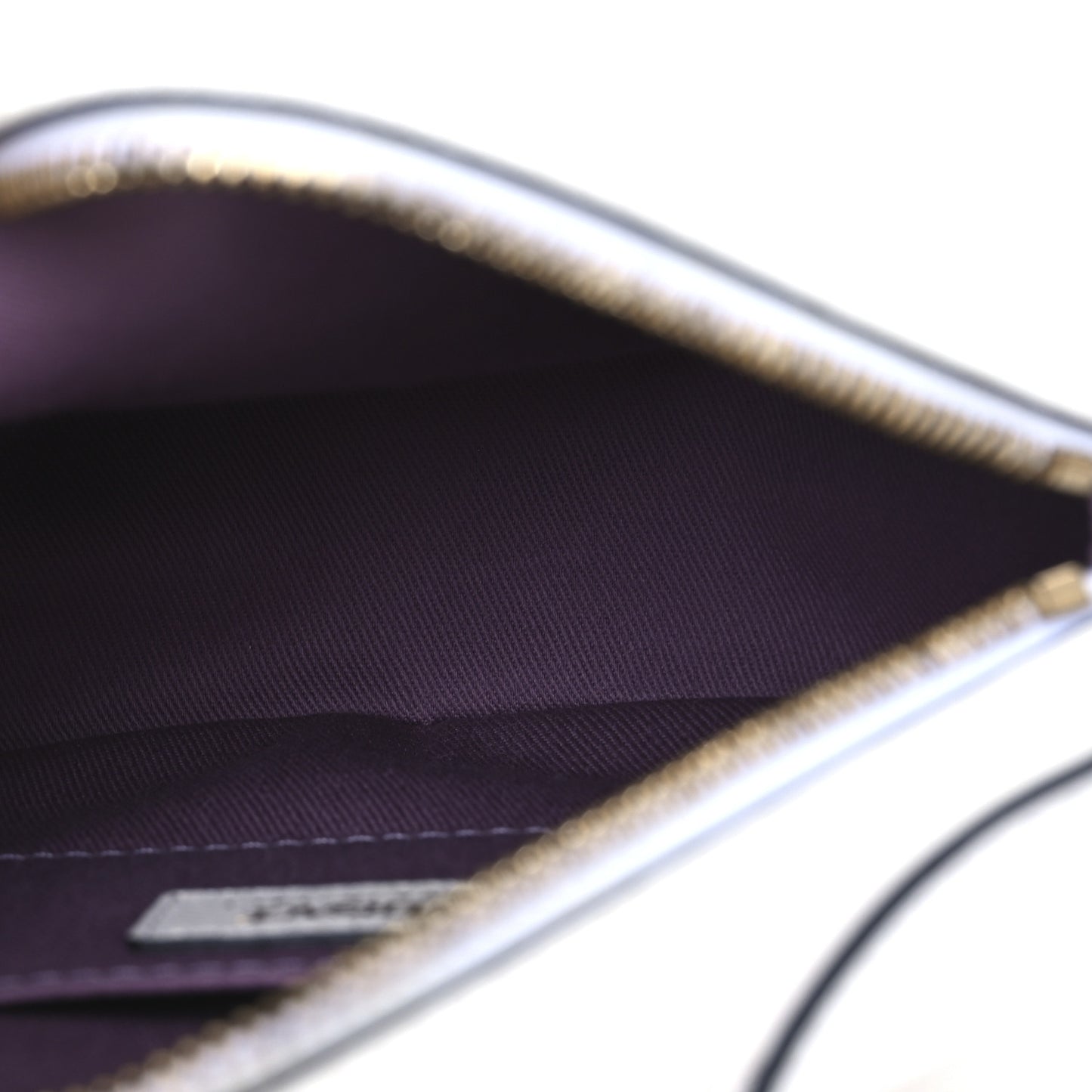 Calfskin La Medusa Round Camera Bag White