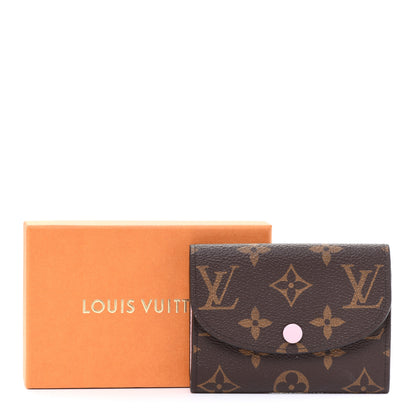 Louis Vuitton Monogram Rosalie Coin Purse Rose Ballerine 7 of 7