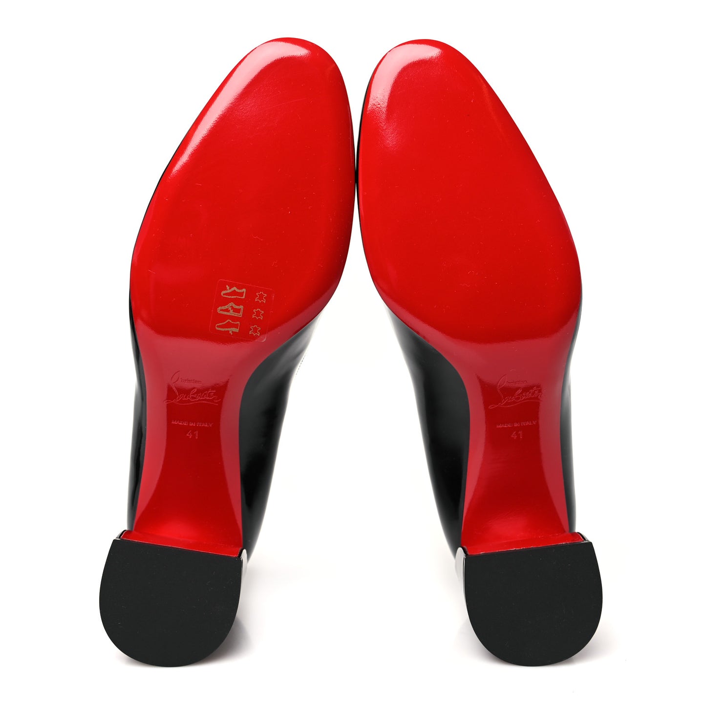 Patent Calfskin Miss Sab 55 Pumps 41 Black