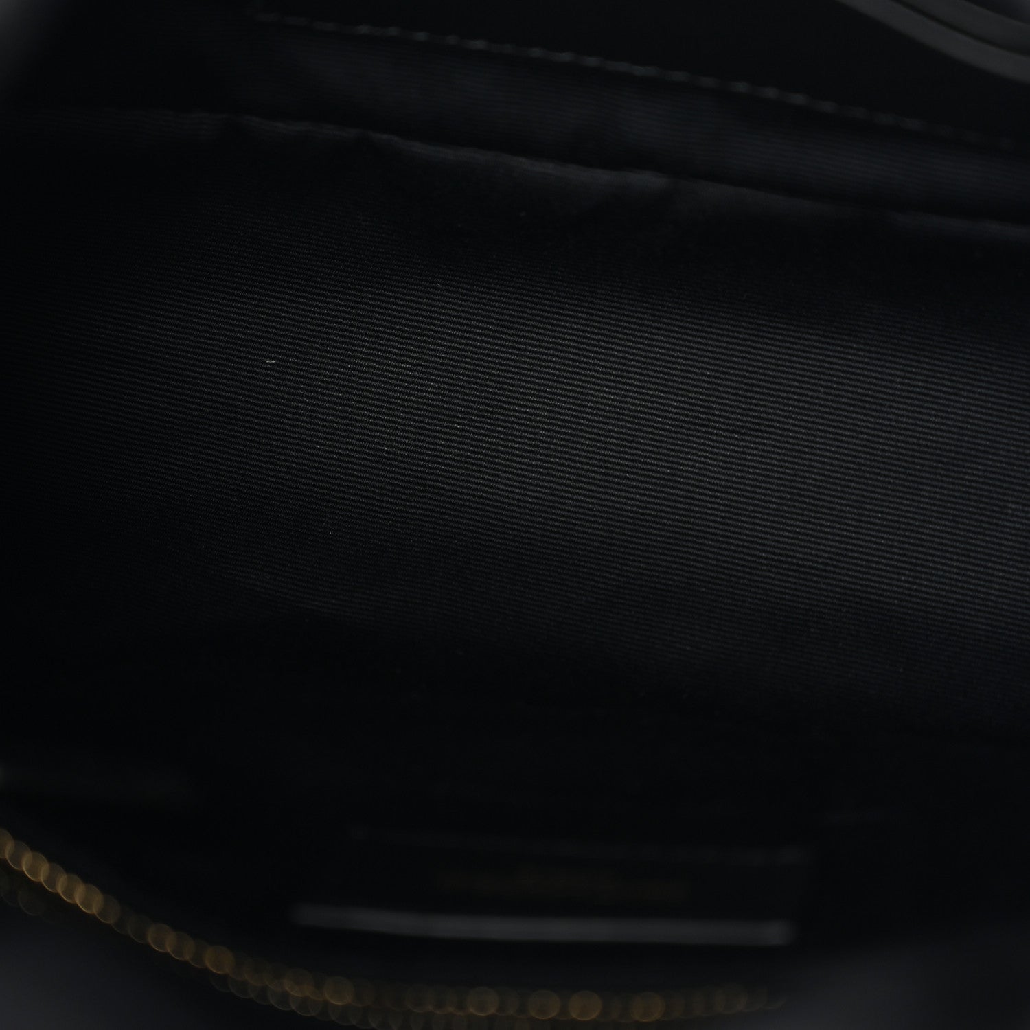Saint Laurent Lambskin Quilted Toy Loulou Puffer Monogram Chain Satchel Black 5 of 11