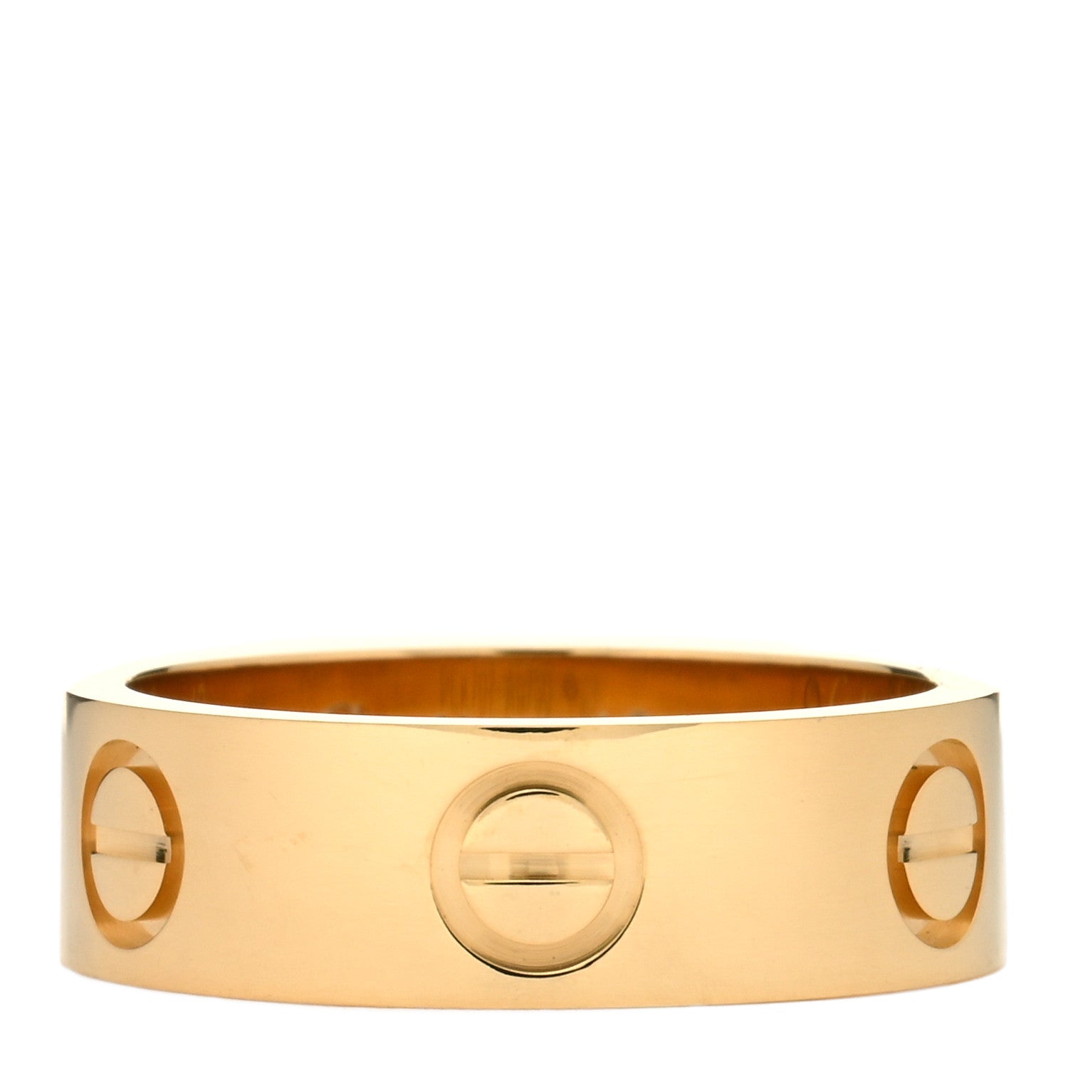 Cartier 18K Yellow Gold 5.5mm LOVE Ring 49 5 1 of 5