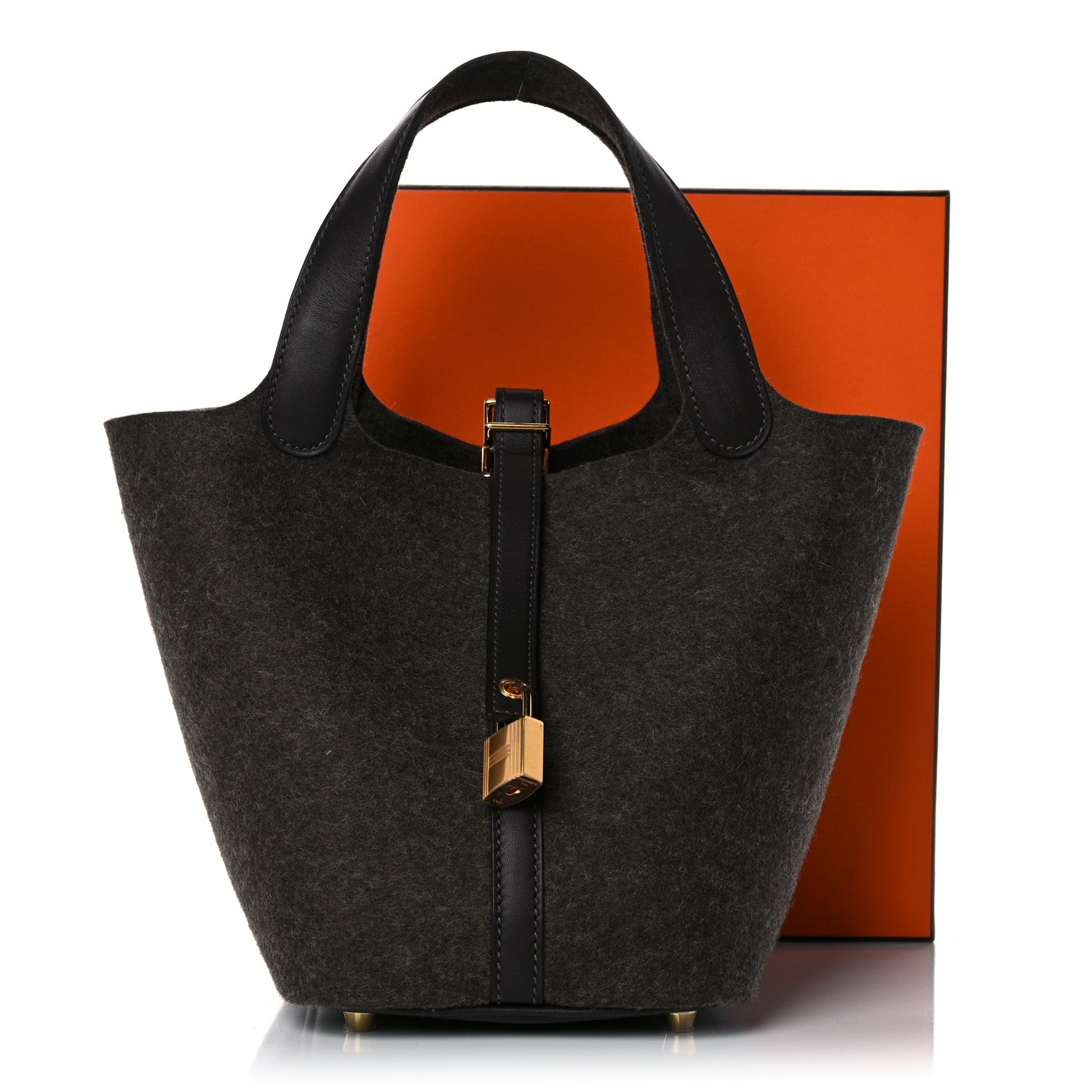 Hermes Feutre Swift Picotin Lock 18 PM Ebene 10 of 10