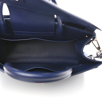 Christian Dior Bullcalf Medium Diorever Flap Navy 4 of 7