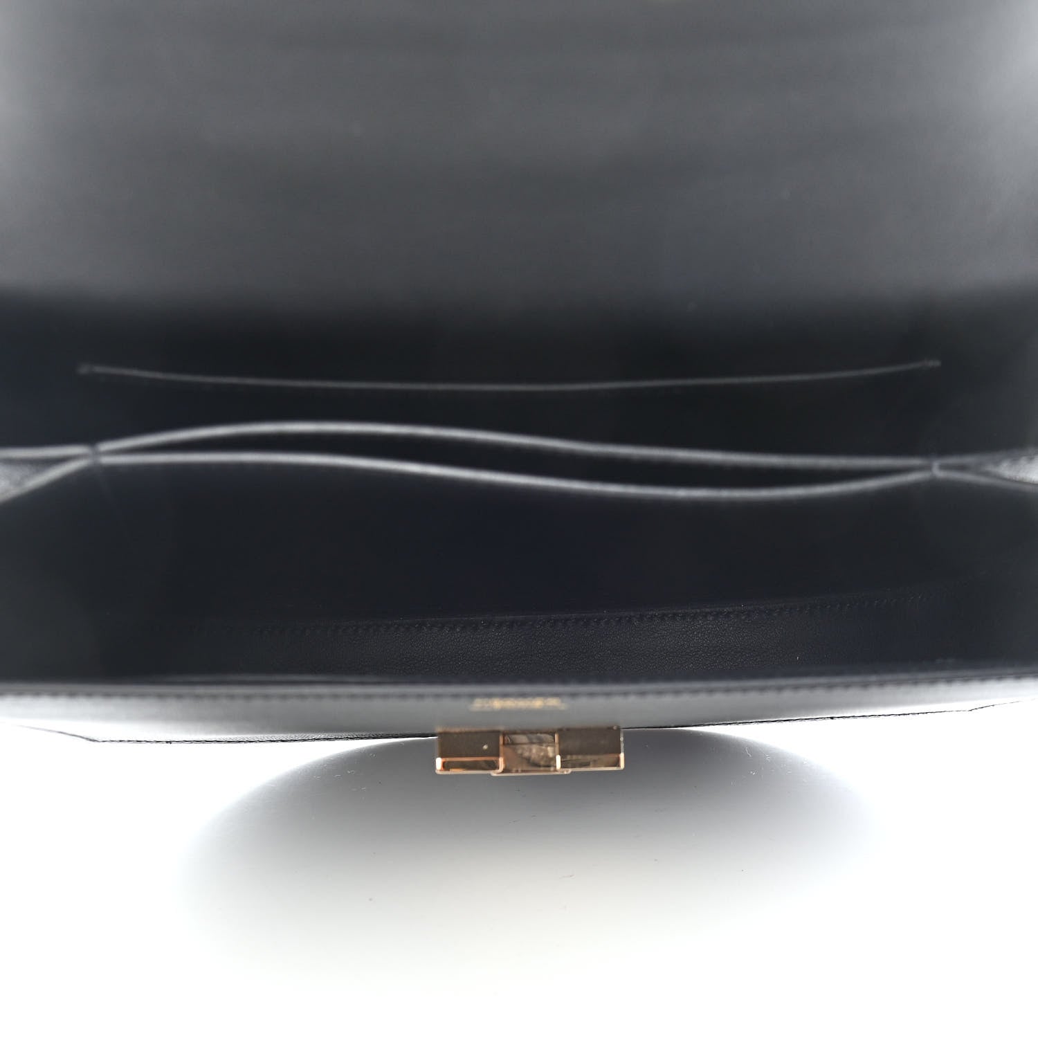 Hermes Grained Monsieur Mosaique Au 24-21 Black 4 of 7