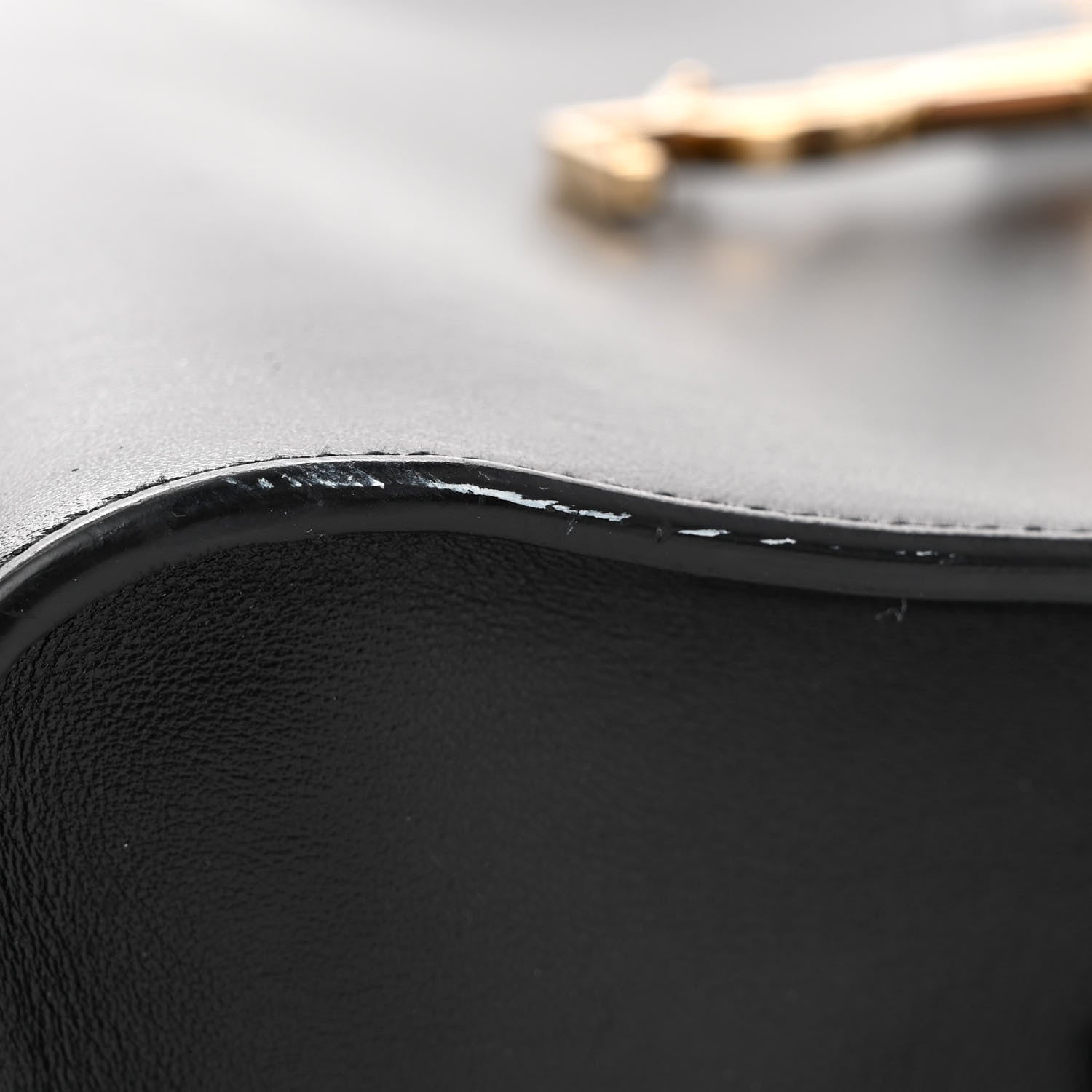 Saint Laurent Calfskin Monogram Baby Cabas Black 11 of 13