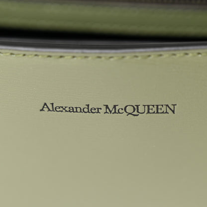 Alexander McQueen Calfskin Knuckle Skull Crossbody Khaki Green Black 6 of 10