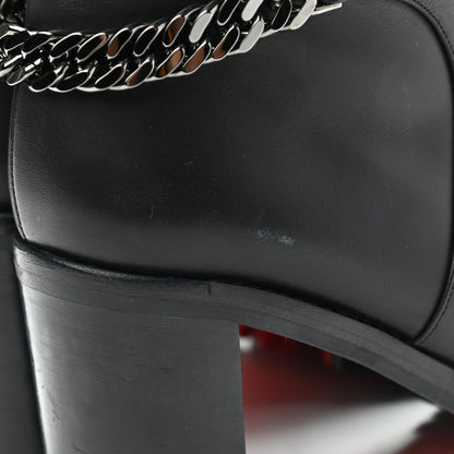 Christian Louboutin Calfskin Napoleo 70 Boots 39 Black 7 of 12