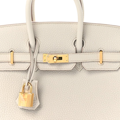 Hermes Togo Birkin 25 Beton 7 of 10