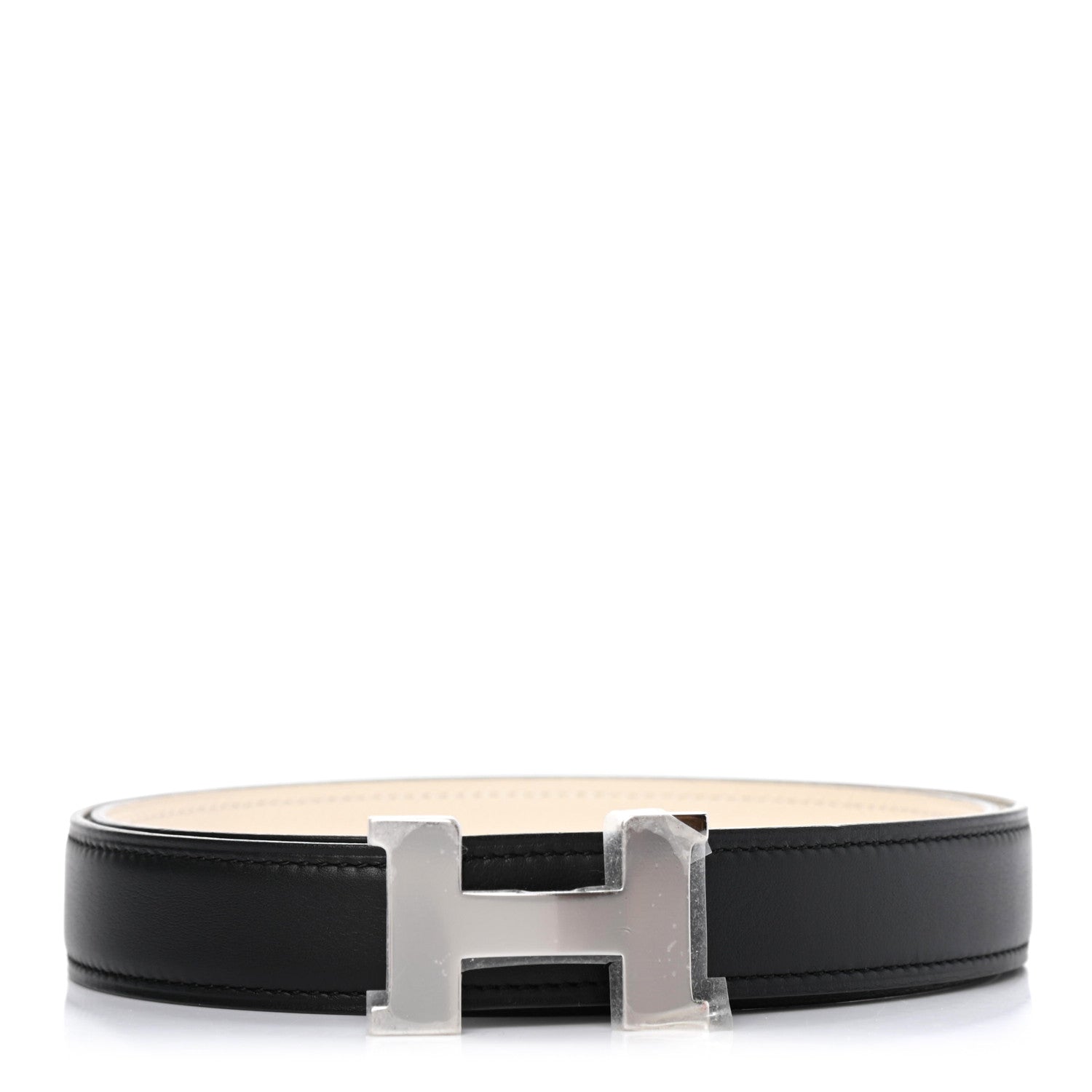 Hermes Swift Epsom 24mm Mini Constance H Belt 80 Black Nata 1 of 5