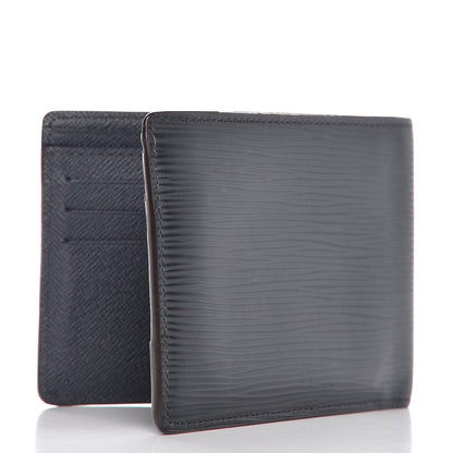 Louis Vuitton Epi Multiple Wallet Blue Nuit 3 of 9