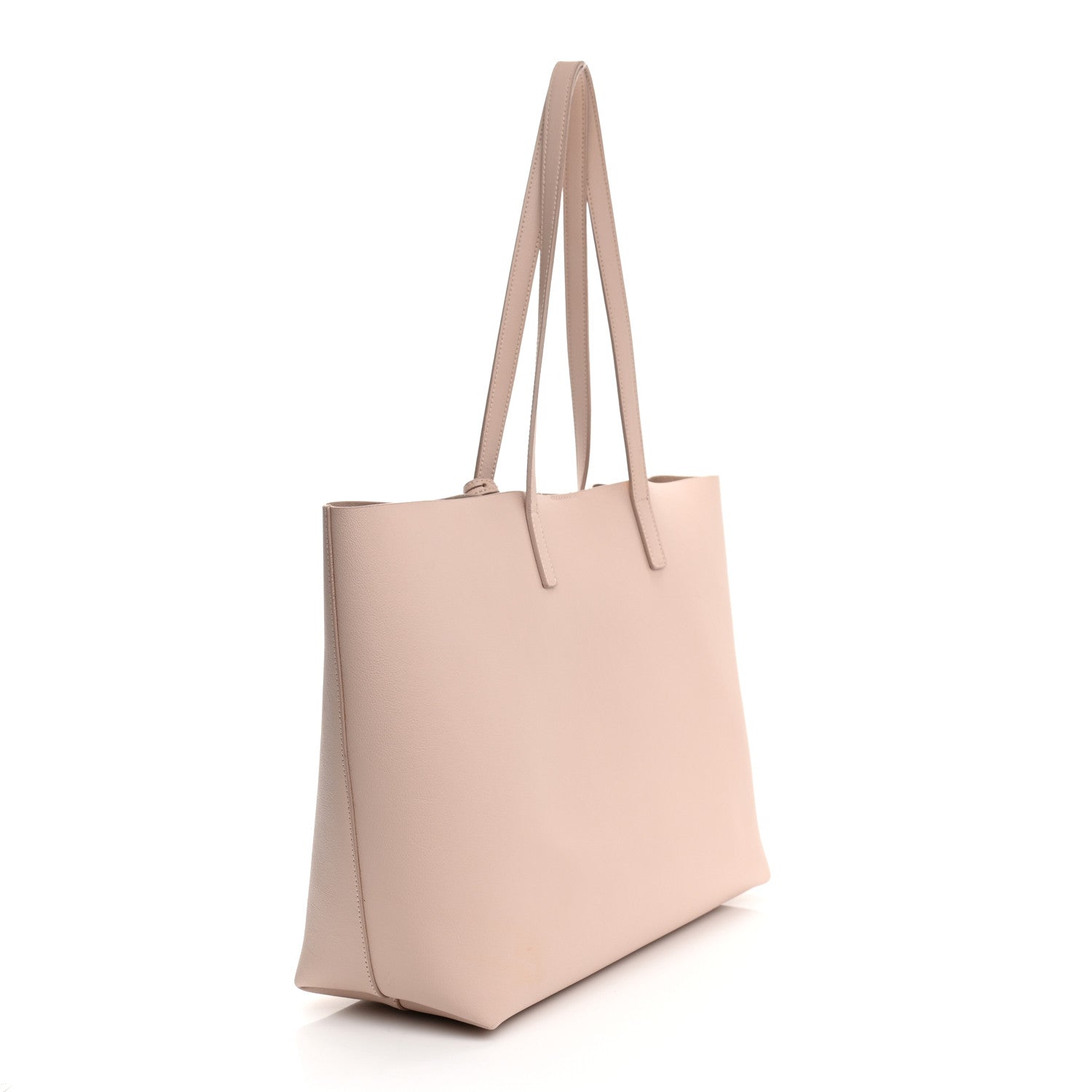 Saint Laurent Calfskin Large Shopping Tote Pale Blush 6 of 27