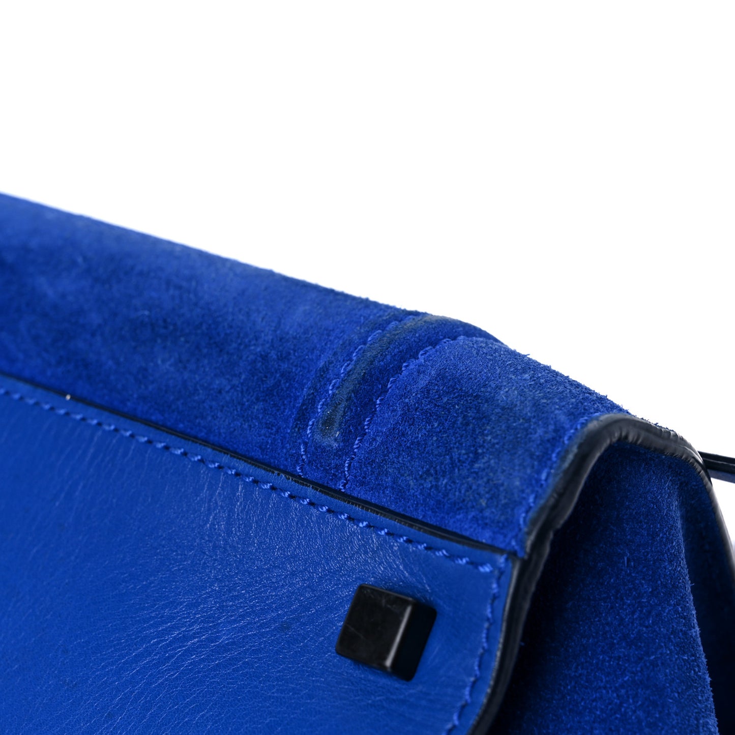 Suede Medium Phantom Luggage Colbalt Blue