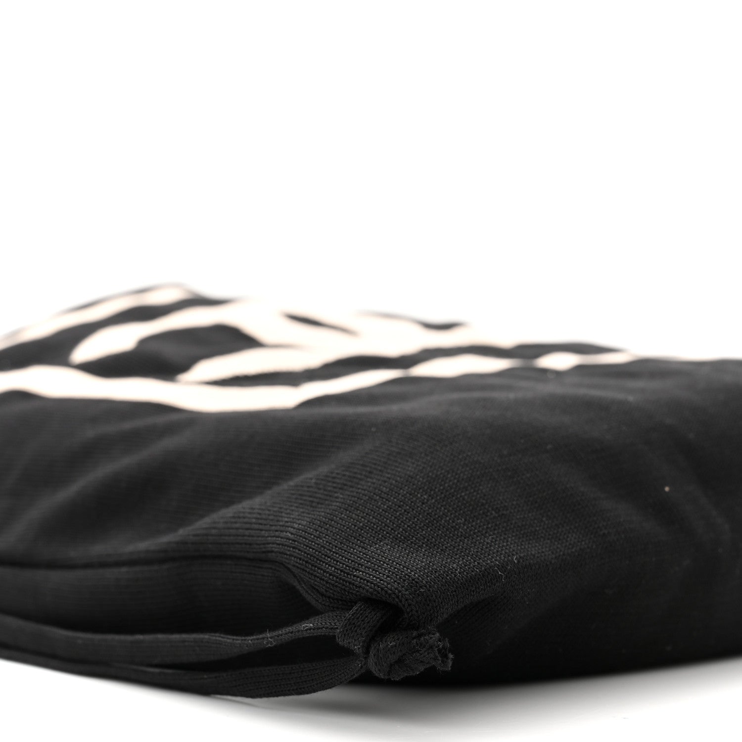 Chanel Cotton CC Drawstring Sport Line Backpack Black 9 of 10
