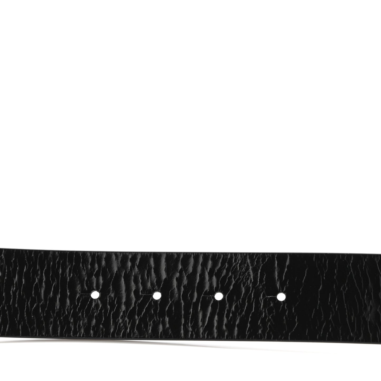 Calfskin CC Reversible Belt 110 White Black