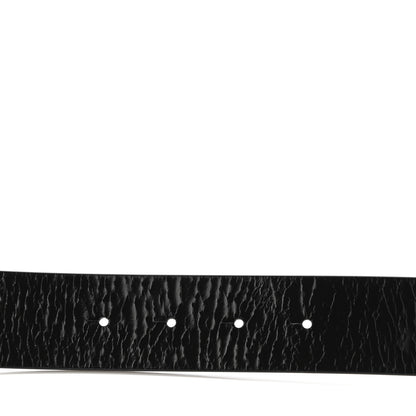 Chanel Calfskin CC Reversible Belt 110 White Black 6 of 7