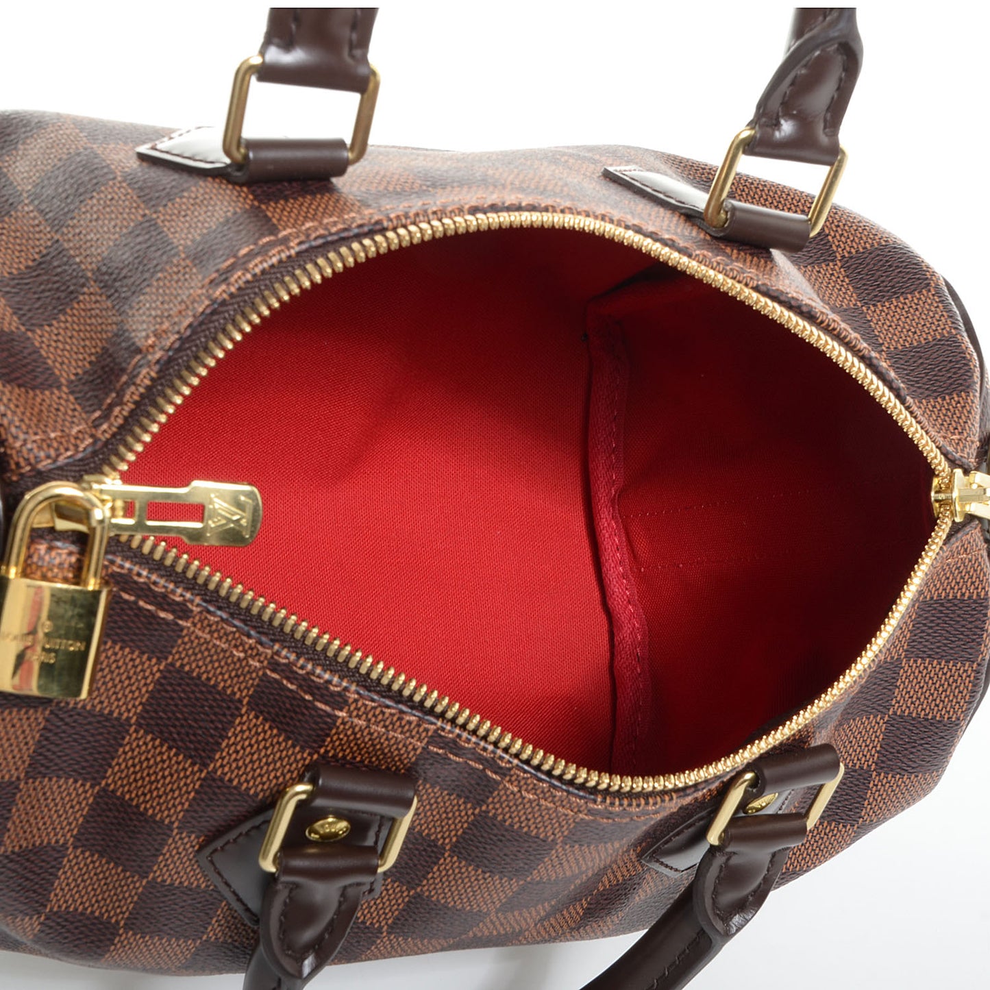 Damier Ebene Speedy Bandouliere 25