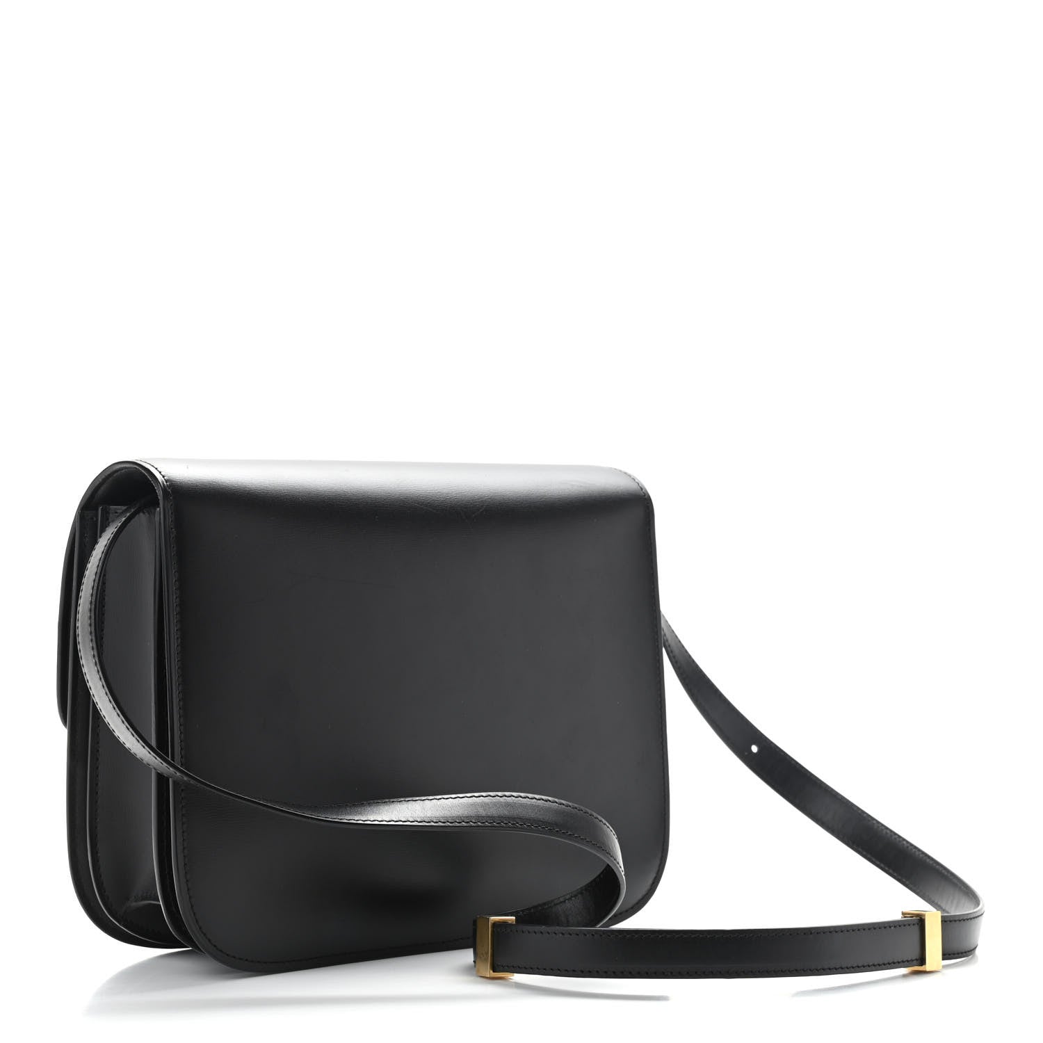 Celine Box Calfskin Medium Classic Box Flap Bag Black 3 of 12