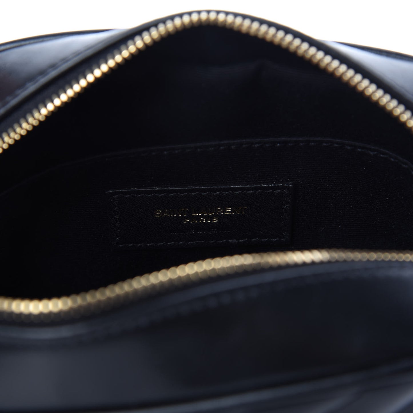 Calfskin Matelasse Monogram Lou Belt Bag Black