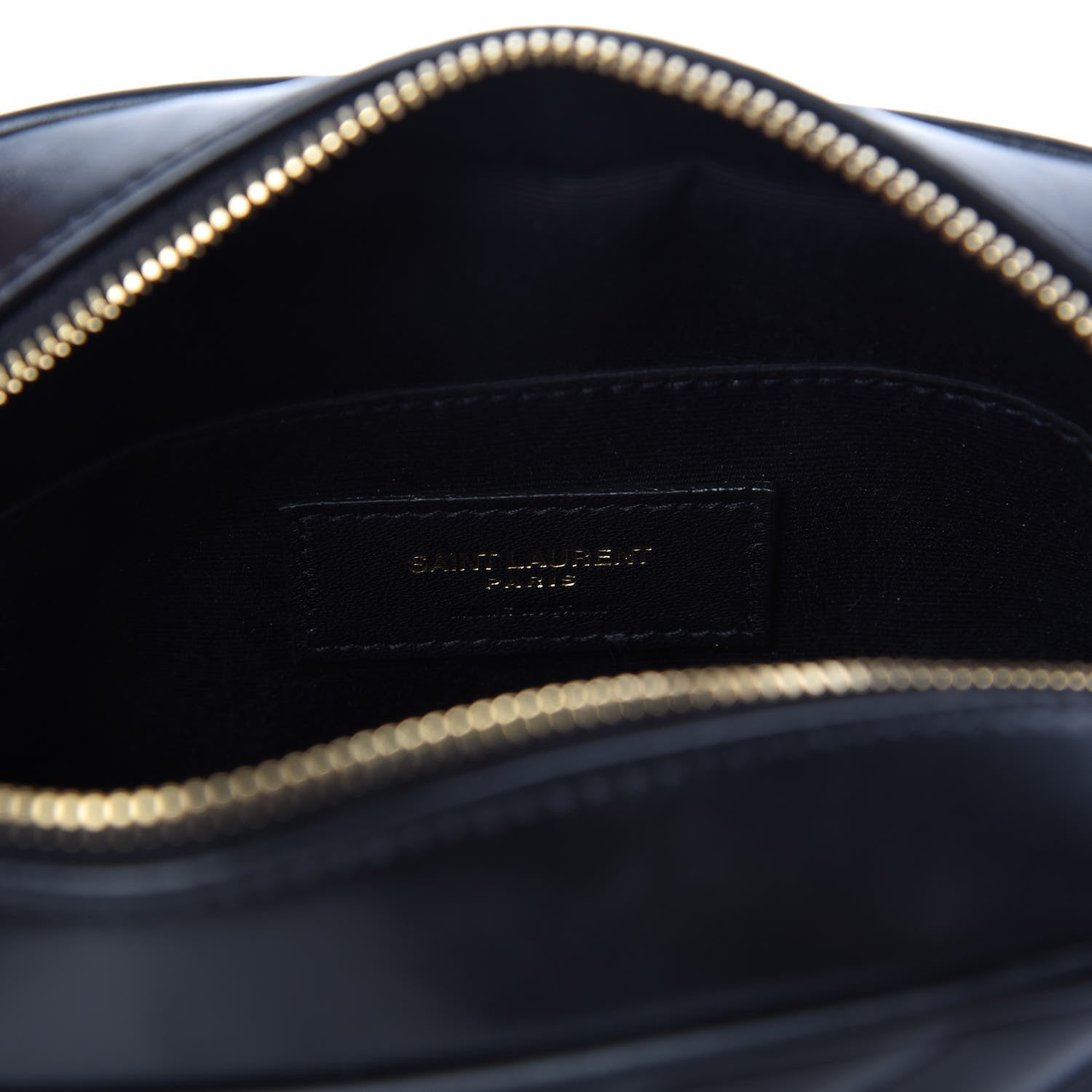 Saint Laurent Calfskin Matelasse Monogram Lou Belt Bag Black 8 of 10