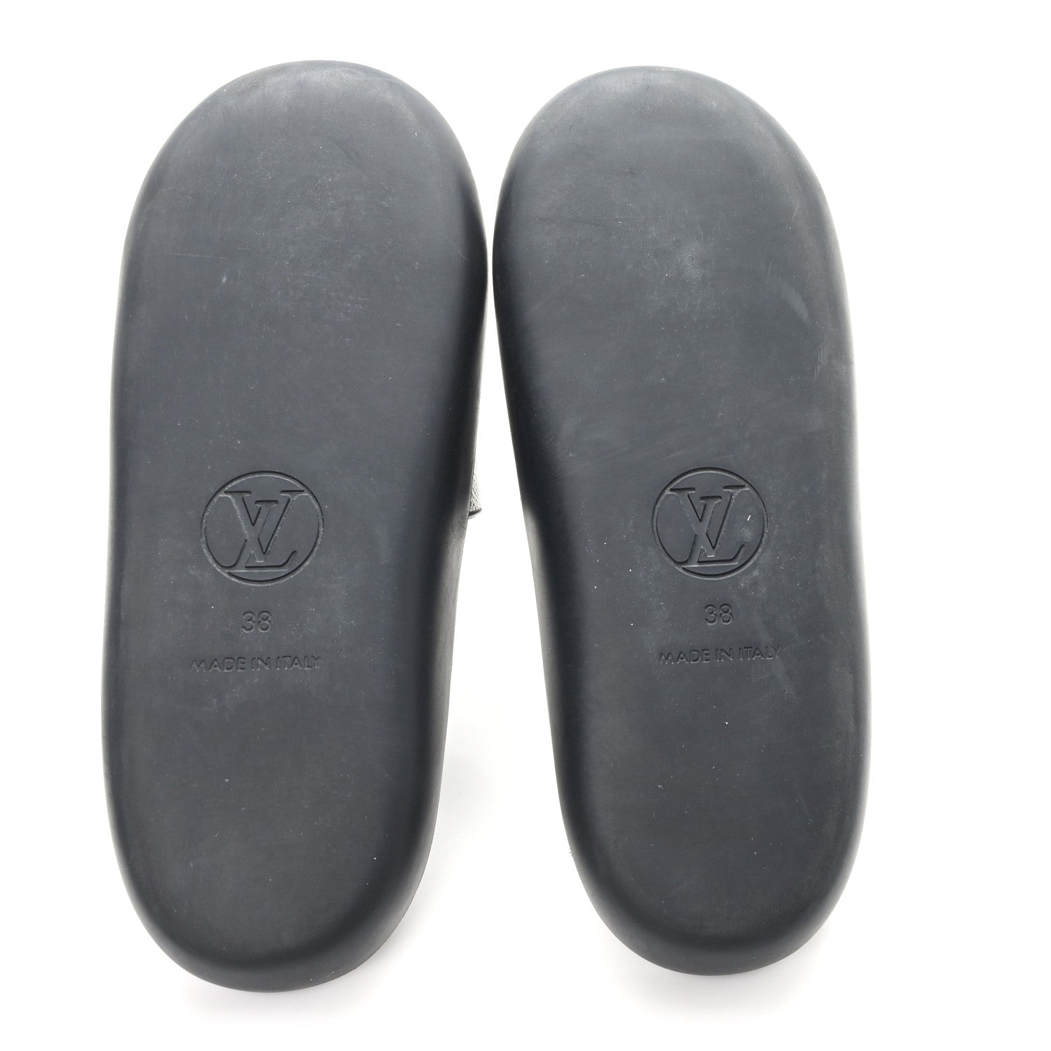 Louis Vuitton Monogram Sunbath Slide Sandals 38 1822058 – FASHIONPHILE