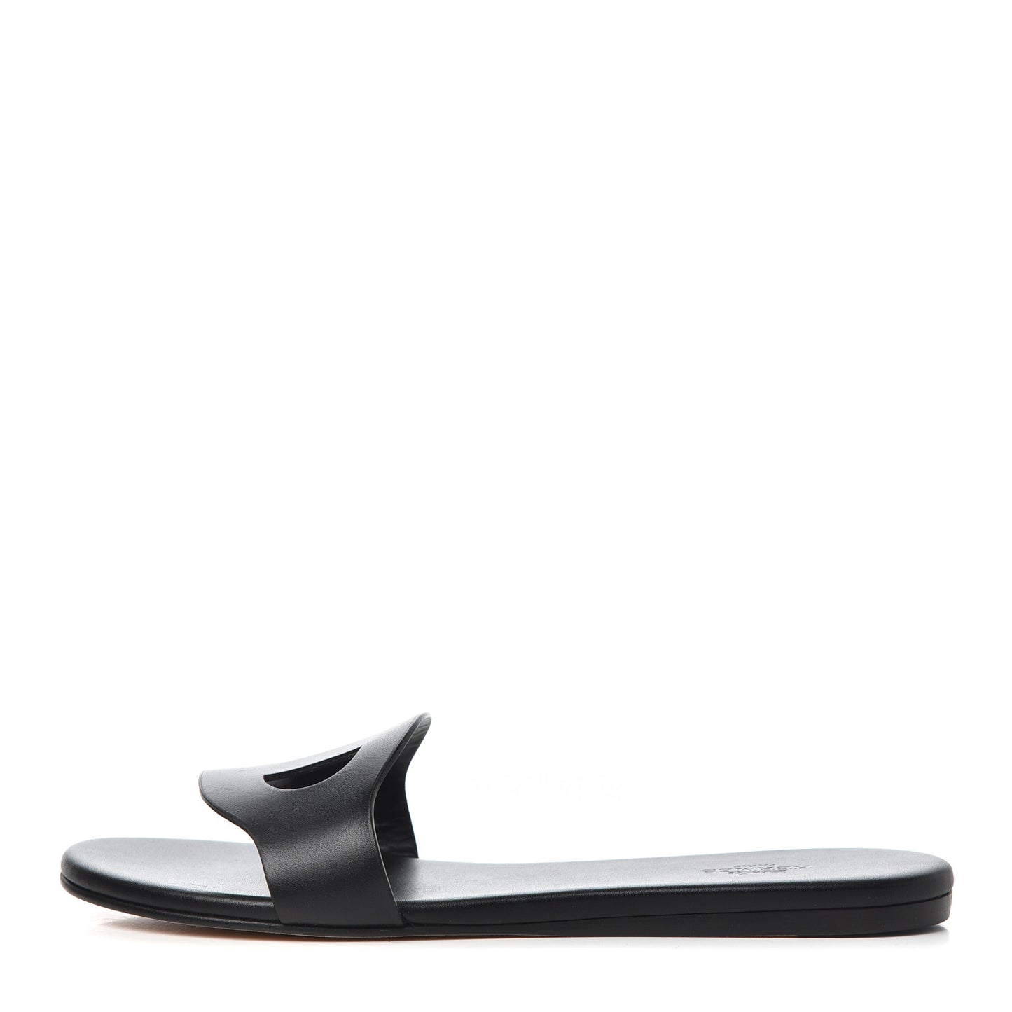 Calfskin Lisboa Sandals 37 Black