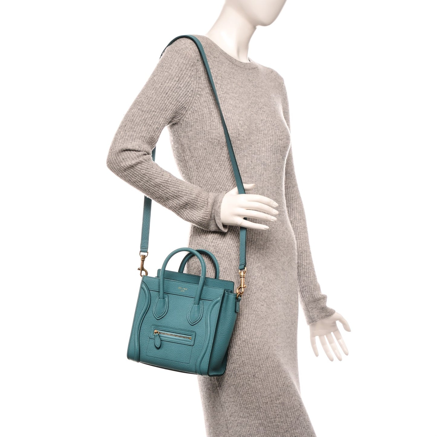 Goatskin Nano Luggage Antarctic