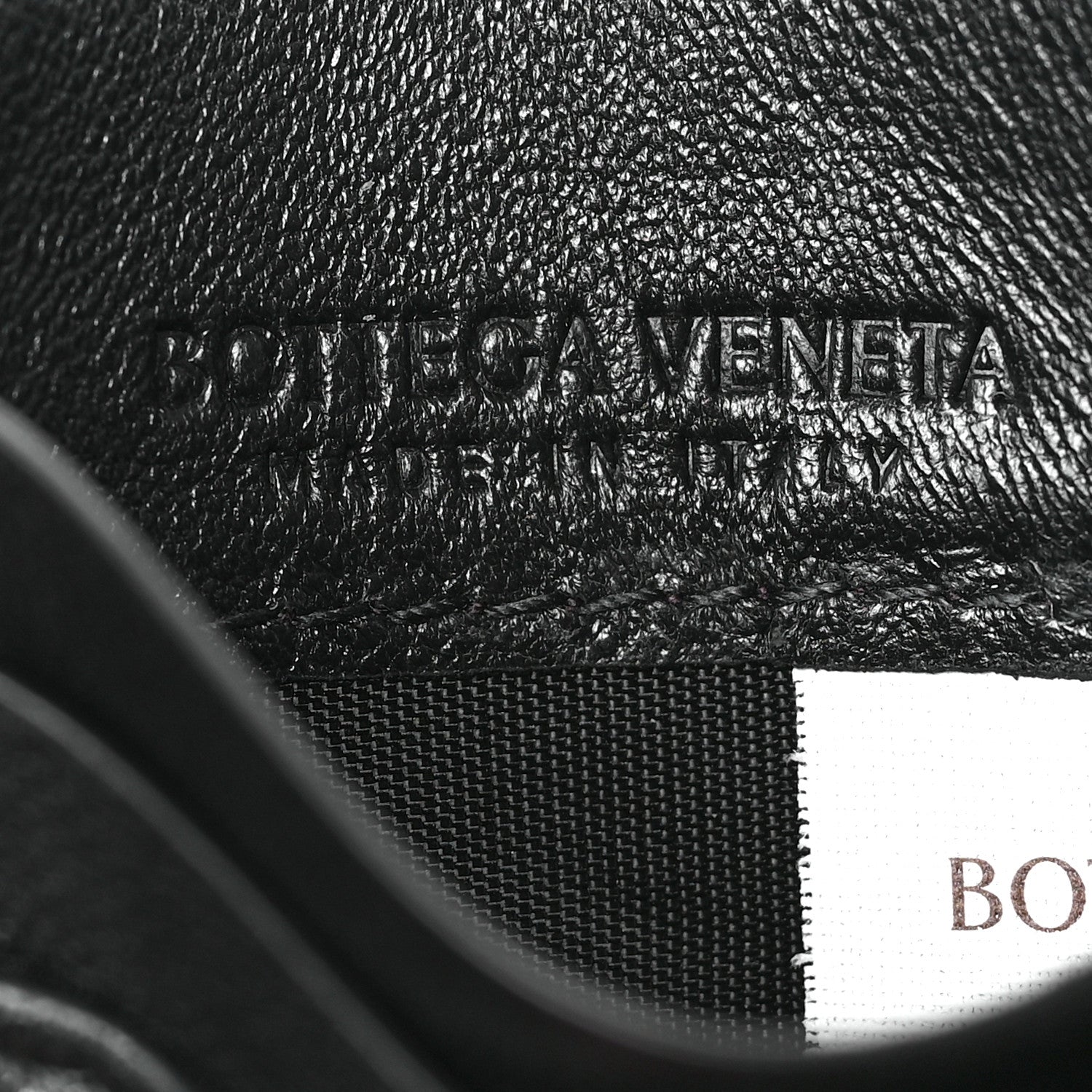 Bottega Veneta Nappa Intrecciato VN Card Case Black 6 of 6